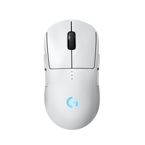 Logicool G PRO 2 LIGHTSPEED 44K DPI ワイヤレス ゲーミングマウス G-PPD-002XWL-WH 軽量 80g LIGHTFORCE ハイブリッドスイッチ HERO2 センサー USB Type-C 95時間連続使用可能 POWERPLAY 無線 充電 対応 FPS ゲーミング マウス PC windows ホワイト 国内正規品 1枚目 画像