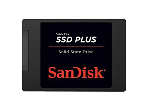 【 サンディスク 正規品 】 SanDisk サンディスク 内蔵 SSD PLUS 500GB 2.5インチ SATA (読み出し最大 545MB/s 書込み最大 505MB/s) PC メーカー保証3年 SDSSDA-500G-G28 1枚目 画像