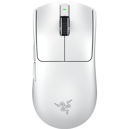 8,000Hzドングル同梱 Razer レイザーViper V3 Pro (White Edition) ゲーミングマウス ワイヤレス 無線 55gの超軽量 第 2 世代 Razer Focus Pro オプティカルセンサー 35000DPI 高速無線 オプティカルマウススイッチ 6ボタン 【日本正規代理店保証品】 1枚目 画像