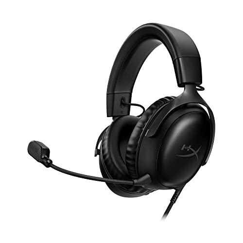 ハイパーエックス(HyperX) HyperX Cloud III ゲーミングヘッドセット DTS Headphone:X空間オーディオ 53mmドライバー搭載 Cloud IIの 快適性 ブラック PC、PS5、PS4、Xboxシリーズ、Nintendo Switch、モバイル727A8AA 1枚目 画像