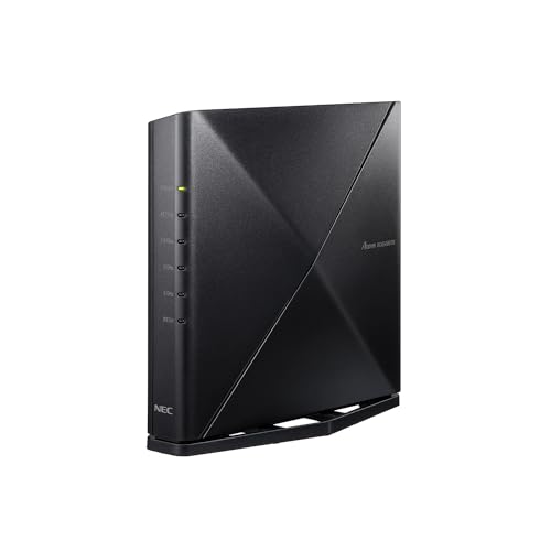 【Amazon.co.jp限定】NEC Aterm 無線LAN Wi-Fi 6E ルーター 11ax AM-AX5400T6 トライバンド 計6ストリーム (iPhone 15 Pro / 14 / 13 /Nintendo Switch メーカー動作確認済み) 1枚目 画像