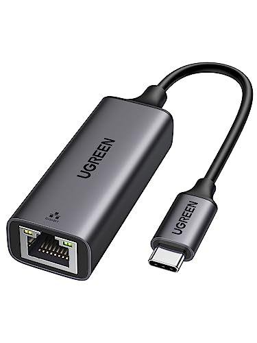 UGREEN USB C LAN 有線LANアダプター Type-C LAN ギガビットイーサネット 【Giga USB 3.0規格】 1000Mbps高速 OTG機能対応 Windows/Mac OS/Linux/IOS/Androidなどに対応 ブラック 1枚目 画像