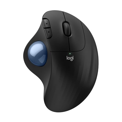 【Amazon.co.jp限定】 ロジクール 静音 ワイヤレス トラックボール マウス M575SPd Bluetooth Logibolt 無線 windows mac iPad OS Chrome トラックボールマウス ブラック M575 M575SP 国内正規品 ※Amazon.co.jp限定 壁紙ダウンロード付き 1枚目 画像
