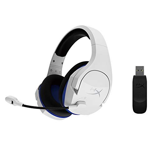 HyperX Cloud Stinger Coreワイヤレスゲーミングヘッドセット PS5/PS4/PC対応 ホワイト 2年保証 HHSS1C-KB-WT/G 4P5J1AA 1枚目 画像