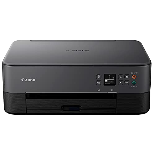 キヤノン Canon プリンター A4インクジェット複合機 PIXUS TS5430 ブラック 2021年モデル テレワーク向け 4色・一体型・対応インクBC-360/361シリーズ 1枚目 画像