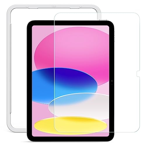 NIMASO ガラスフィルム iPad 第11世代（A16） 2025 用/iPad 第10世代 2022 用 10.9インチ フイルム ガイド枠付き 強化 ガラス 保護フイルム あいぱっど 11世代/10世代 対応 NTB22I574 1枚 1枚目 画像