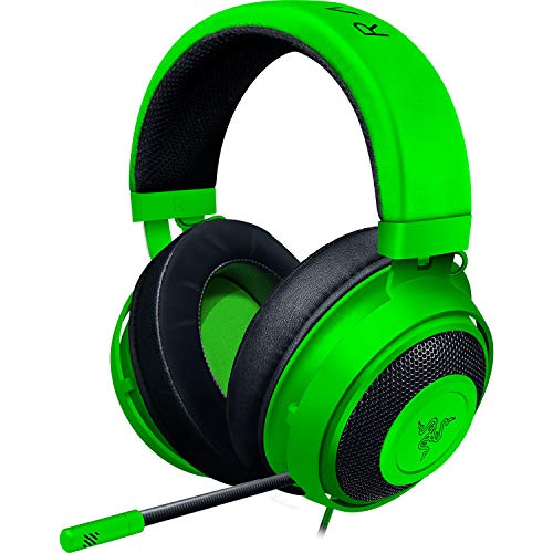 Razer Kraken Green ゲーミングヘッドセット アナログ接続 PS4 PS5 PC Switch スマートフォン 冷却ジェルパッド 【日本正規代理店保証品】 RZ04-02830200-R3M 1枚目 画像