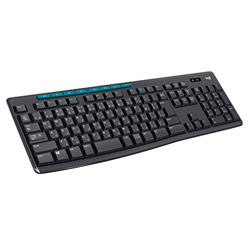 ロジクール ワイヤレスキーボード K275 ワイヤレス キーボード 無線 薄型 テンキー USB接続 Unifying windows 国内正規品 1枚目 画像