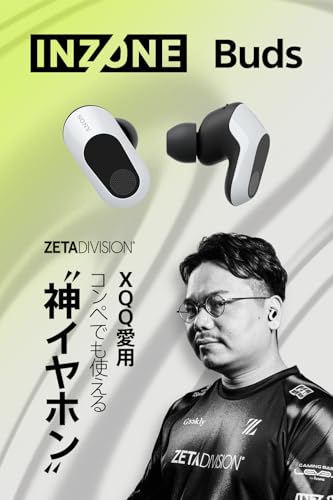 ソニー ゲーミングイヤホン INZONE Buds:WF-G700N Fnatic監修 / 完全ワイヤレス / 低遅延2.4GHzワイヤレス接続 USBType-Cトランシーバー同梱 / LE Audio対応 / アクティブノイズキャンセリング / 立体音響 / 最大約24時間バッテリー / 急速充電 / マイク付き / PS5 スマホ PC Switch ブラック 中間 画像