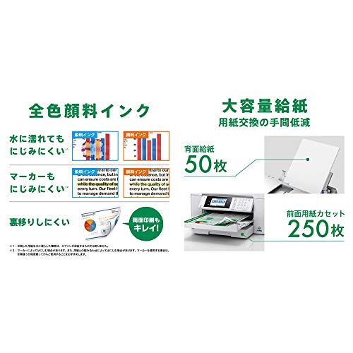 エプソン プリンター A3ノビ対応ビジネスインクジェットカラー複合機 FAX PX-M6010F コンパクト 1段カセットモデル 中間 画像