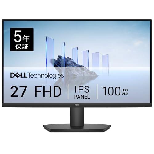 【Amazon.co.jp限定】Dell SE2725HM-A 27インチ モニター(5年保証/FHD/IPS,非光沢/HDMI1.4x1,VGAx1/傾き調整) 1枚目 画像