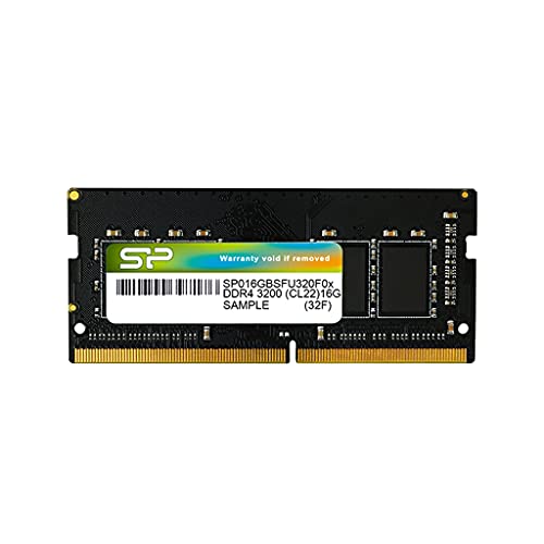 シリコンパワー ノートPC用メモリ DDR4-3200(PC4-25600) 16GB×1枚 260Pin 1.2V CL22 SP016GBSFU320F02 画像1