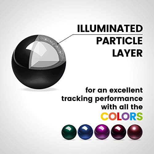 ぺリックス PERIPRO-303 GBK 34 mm 交換用トラックボール光沢仕上げブラックスピード型 PERIMICE-517/717/520/720 交換ボールロジクール/M575/M570と互換性有り 最後 画像