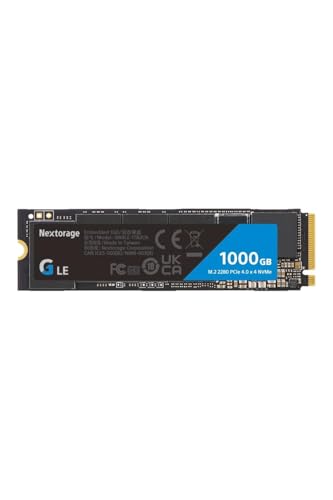 Nextorage 1TB SSD 内蔵 M.2 2280 PCIe Gen 4.0 x 4 NVMe 1.4 最大転送速度 7400MB/s 1000GB ネクストレージ 内蔵SSD PS5 ハイスピード 安定 日本メーカー NN4LE-1TB2CN/GNE 1枚目 画像