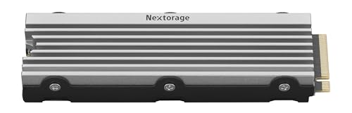 Nextorage 日本メーカー Valueシリーズ 2TB PS5対応ヒートシンク一体型内蔵SSD 新デザインHeatSink M.2 2280 PCIe4.0 NVMe SSD NEM-PAVC2TB/N SYM ネクストレージ 【PS5/PS5 Pro 動作確認済み】 画像1