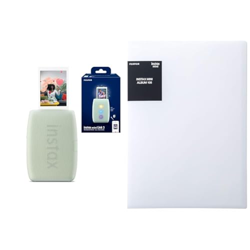 富士フイルム(FUJIFILM) チェキ スマホプリンター instax mini Link3 セージグリーン INS MINI LINK3 S GREEN +アルバム 1枚目 画像
