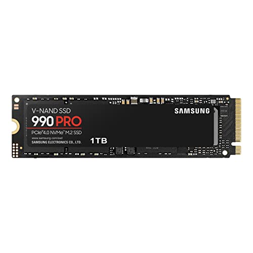 Samsung 990 PRO 1TB PCIe Gen 4.0 x4 (最大転送速度 7,450MB/秒) NVMe M.2 (2280) 内蔵 SSD MZ-V9P1T0B-IT/EC 国内正規保証品 画像1
