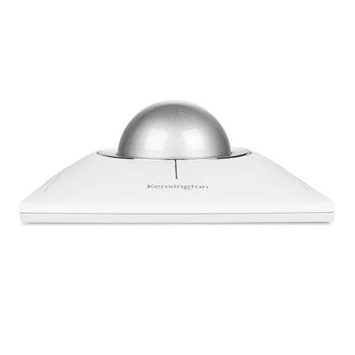 【Amazon.co.jp 限定】Kensington ケンジントン SlimBlade Pro EQトラックボール ホワイト K72084JP Bluetooth・2.4GHzワイヤレス・有線接続対応 再生プラスチック使用 最後 画像