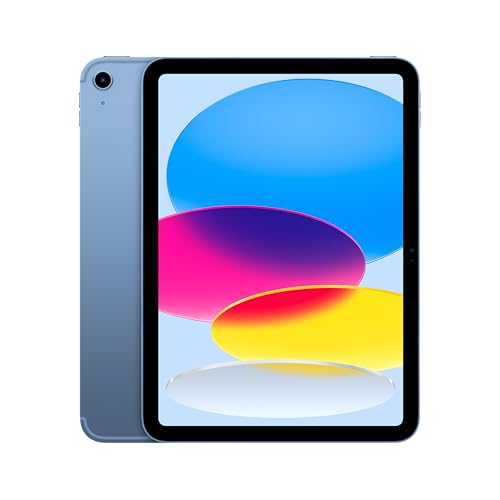 Apple 11 インチ iPad (A16): 11 インチモデル、Liquid Retina ディスプレイ、128GB、Wi-Fi 6 + 5G 携帯電話通信、12MP フロント/12MP バックカメラ、Touch ID、一日中使えるバッテリー - ブルー 画像1
