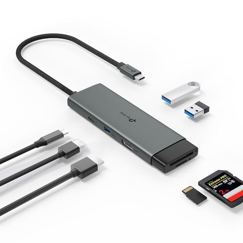 TP-Link USB-C ハブ 7ポート 4K HDMI / 100W PD充電/SD & microSD UHS-I対応 / USB3.0 Type-A ×3ポート / Mac・iPad・Windows対応/プラグ&プレイ UH7021C 1枚目 画像