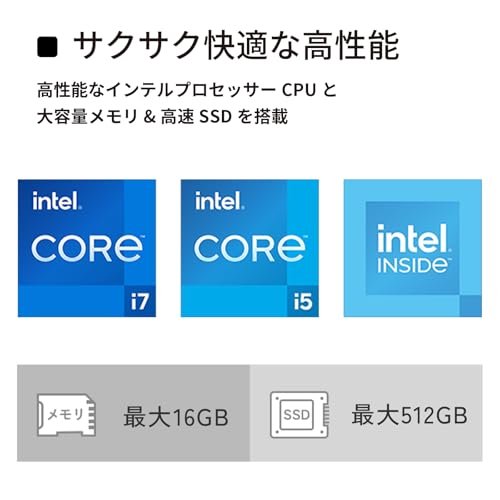 富士通 ノートパソコン FMV Note E WE1-K3 (MS 365 Personal/Copilotキー搭載/Win 11/15.6型/Core i5/16GB/SSD 512GB) FMVWK3E15W_AZ 中間 画像
