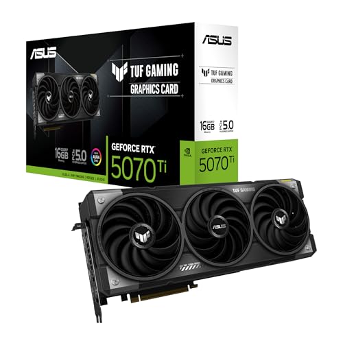 ASUS NVIDIA GeForce RTX 5070Ti ビデオカード 16GB GDDR7 PCI Express 5.0 / TUF-RTX5070TI-O16G-GAMING 国内正規代理店品 1枚目 画像