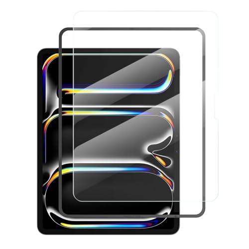 NIMASO ガイド枠付き ガラスフィルム iPad Pro 11 インチ用 フィルム M5 2025 /M4 2024年 強化 ガラス 指紋防止 保護フイルム アイパッド プロ 11対応 NTB24E1303 1枚目 画像