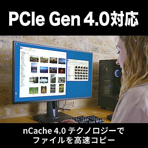 Western Digital ウエスタンデジタル 内蔵SSD 4TB WD Blue SN5000 (読取り最大 5,500MB/秒) M.2-2280 NVMe WDS400T4B0E-EC 【国内正規代理店品】 中間 画像