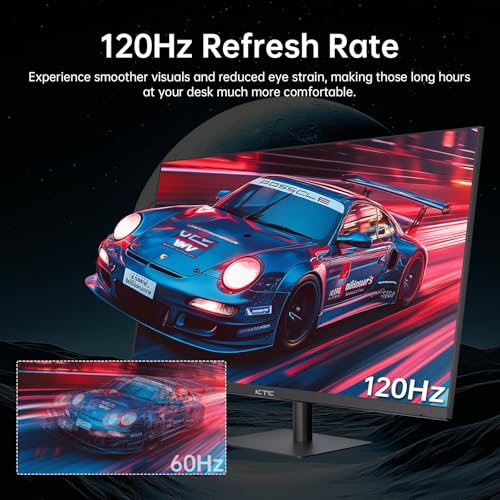 KTC 32 Inch 2K Computer Monitor, IPS 1440p Monitor with Ultra-Thin Bezels, HDR10, Freesync/G-sync, HDMI/DP Ports, Tilt Adjustable, Eyecare, Ideal for Business, Office, and Casual Gaming 中間 画像