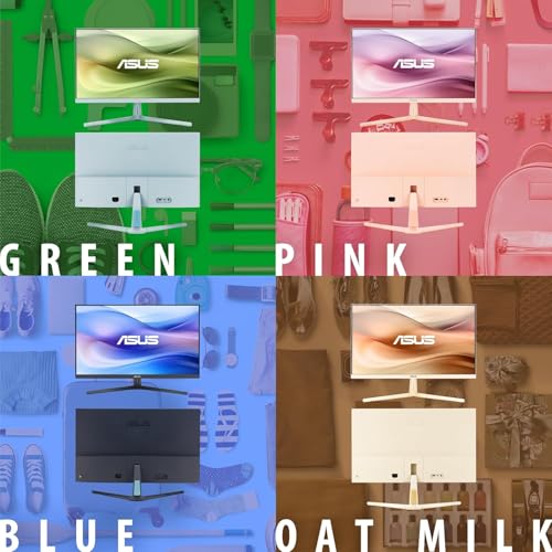 ASUS モニター Eye Care VU249CFE-M オートミルク 白 / 23.8インチ / フルHD(1920 x 1080) / IPS / 100Hz / USB充電/ブルーライト低減/フリッカーフリー/高さ調整(3段階) / VESA対応(75x75mm) / 国内正規品 中間 画像