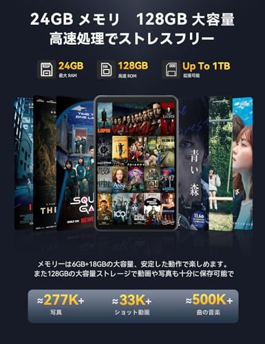 【無料専用ケース】Android15 タブレット8インチ simフリー/wi-fiモデル 24GB+128GB+1TB拡張 SVITOO MOMO8 アンドロイド15 8コア IPS-Incell 2K FHD 4GLTE GeminiAI 90Hz 6軸ジャイロ GPS機能 顔認識 通話可能 高性能 5000mAh 小型 軽量 電子書籍 保護フィルム貼付済 一年保証 日本語対応 中間 画像