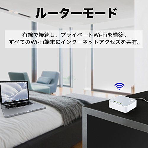 TP-Link WiFi 無線LAN ナノ ルーター 11ac AC750 433+300Mbps 中継/子機/APモード ホテル用 USB給電対応 デュアルバンド 3年保証 TL-WR902AC 中間 画像