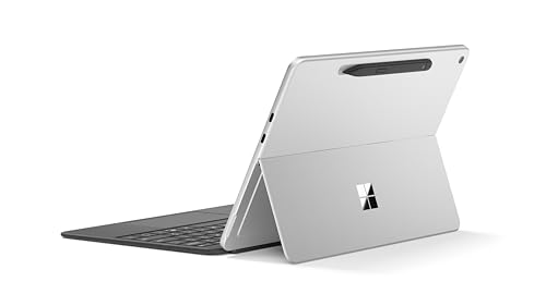 【マイクロソフト 公式ストア限定】2点セット: Surface Pro 12 インチ Snapdragon X Plus 16GB 256GB プラチナ EP2-27651 + Surface Pro 12 インチ キーボード (スリム ペン付き)ストーン グレー EP2-33053 中間 画像