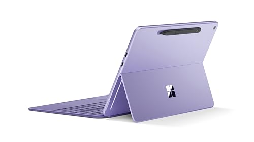 【マイクロソフト 公式ストア限定】2点セット: Surface Pro 12 インチ Snapdragon X Plus 16GB 512GB バイオレット EP2-27747 + Surface Pro 12 インチ キーボード（スリム ペン付き）バイオレット EP2-33103 中間 画像
