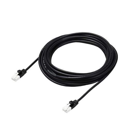 エレコム LANケーブル CAT6A 7m ツメが折れない 爪折れ防止コネクタ やわらか ブラック ECLD-GPAYTBK70 画像1