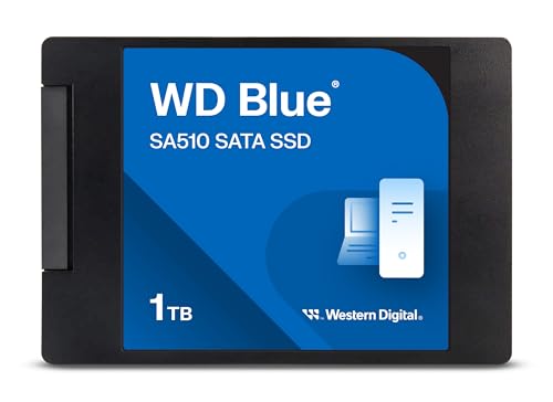 Western Digital 1TB WD Blue SA510 SATA 内蔵ソリッドステートドライブ SSD - SATA III 6Gb/s 2.5インチ/7mm 最大560MB/s - WDS100T3B0A 1枚目 画像