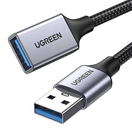 UGREEN USB 延長ケーブル USB3.0 5Gbps 高速データ転送 A-Aタイプ オスメス USB延長コード ナイロン編み製 取り回しやすい 1.0M 1枚目 画像