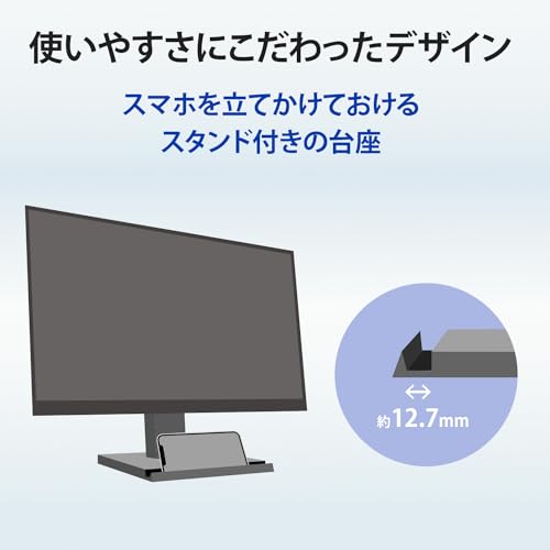 【Amazon.co.jp 限定】アイ・オー・データ IODATA モニター 23.8インチ ブラック ADSパネル 非光沢 省電力 (HDMI/アナログRGB/スピーカー付/VESA対応/土日サポート/日本メーカー/無輝点保証) EX-A241DB 中間 画像