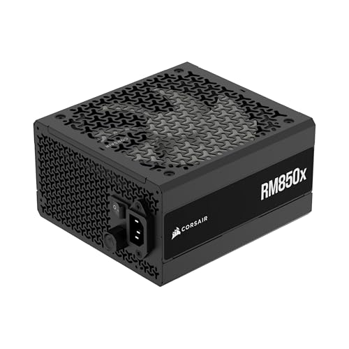 CORSAIR RM850x 2024年モデル PC電源ユニット 850W ATX3.1 PCIe5.1対応 80PLUS Gold認証 フルモジュラー 12VHPWRケーブル付属 CP-9020270-JP 1枚目 画像
