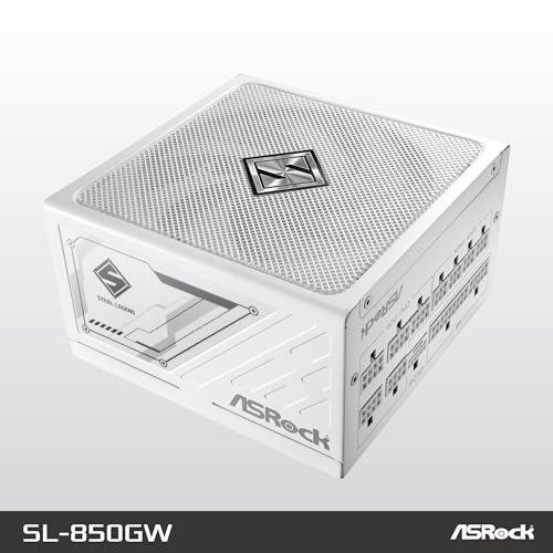 ASRockSteel Legend 次世代GPU対応PC電源ユニット850WPCIe5.1対応80PLUS GOLDATX 3.1フルモジュラー 12V-2x6 ケーブル付属SL-850GW 最後 画像