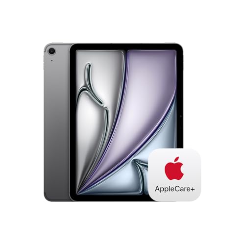 Apple 11 インチ iPad Air (M3):128GB、12MP フロント/バックカメラ、Wi-Fi 6E + 5G 携帯電話通信- スペースグレイ + 2年延長保証 AppleCare+ for 11インチiPad Air(M3) 1枚目 画像