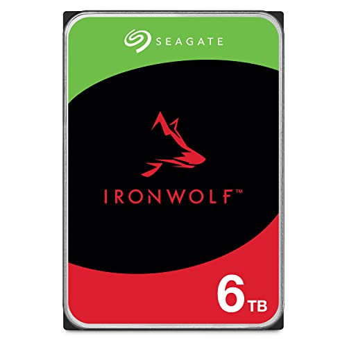 Seagate 内蔵 HDD ハードディスク 6TB NAS向け 24時間365日 3年保証 データ復旧3年付 CMR Ironwolf 国内正規代理店品 ST6000VN006 1枚目 画像