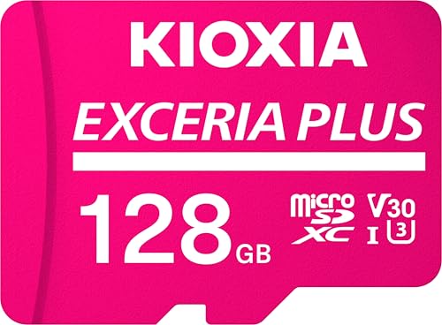 KIOXIA(キオクシア) 旧東芝メモリ microSD 128GB EXCERIA PLUS UHS-I U3 V30 Class10 Nintendo Switch動作確認済 microSDXC 最大読出100MB/s 最大書込60MB/s 4K対応 国内サポート正規品 メーカー保証5年 KLMPAE128G 1枚目 画像