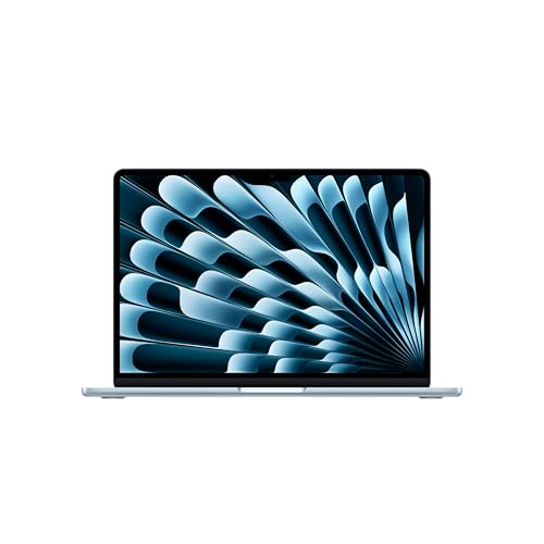 Apple 2025 MacBook Air (13インチ, 10コアCPUと10コアGPU搭載Apple M4チップ, 24GB ユニファイドメモリ, 512GB) - スカイブルー 1枚目 画像