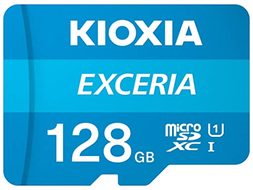 KIOXIA(キオクシア) 旧東芝メモリ microSD 128GB UHS-I Class10 (最大読出速度100MB/s) Nintendo Switch動作確認済 国内サポート正規品 メーカー保証5年 KLMEA128G 1枚目 画像
