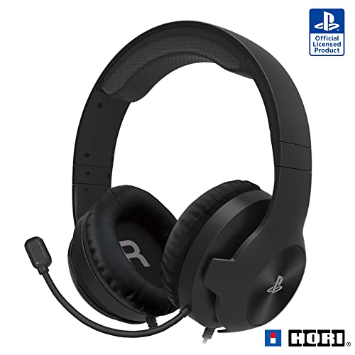 【PS5動作確認済】ホリゲーミングヘッドセット スタンダード for PlayStation®4 ブラック【SONYライセンス商品】 1枚目 画像
