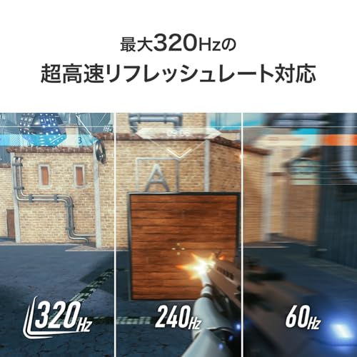 IODATA ゲーミングモニター 24.5インチ GigaCrysta 320Hz AHVAパネル 0.4ms ブラック 無輝点保証対応(HDMI×2/DisplayPort/VESA対応/スピーカー付/高さ調整/縦横回転/リモコン付/土日サポート/日本メーカー) EX-GD254U 最後 画像