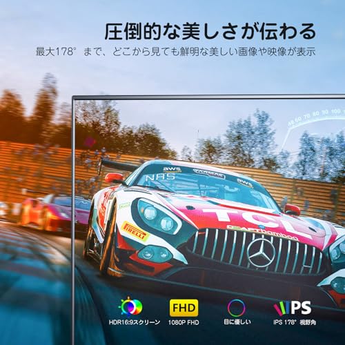 KEEPTIME モバイルモニター 15.6インチ 1920*1080 モバイルディスプレイ ポータブルモニター IPS液晶パネル 非光沢画面 薄型 軽量 マグネット保護カバー付き USB Type-C ミニHDMI PS4/XBOX/Sw-itch/PC/Macなど対応 在宅勤務 リモートワーク 中間 画像