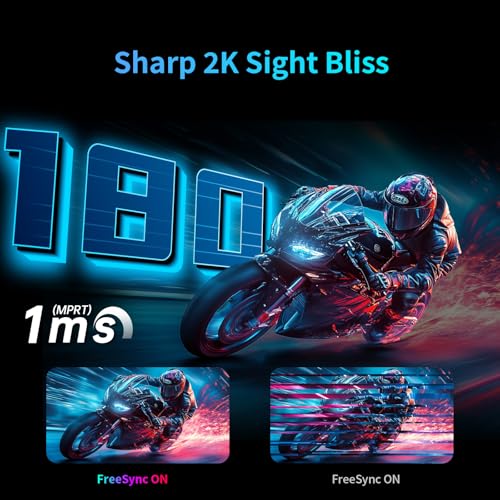 KTC 27インチ WQHD 180Hz 1ms カーブゲーミングモニター 1440P 144Hz モニター 132% sRGB HVA FreeSync DisplayPort/HDMI/USB VESA コンピューターモニター ゲーマー用 (DP ケーブル付属) 最後 画像