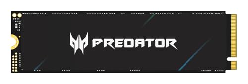 Acer Predator Gen5 M.2 SSD 2TB GM9 NVMe2.0 2280 PCIe Gen5×4 超高速 14500MB/s 最大読み取り速度 内蔵SSD 高耐久 3D NAND TLC メーカー5年保証 画像1